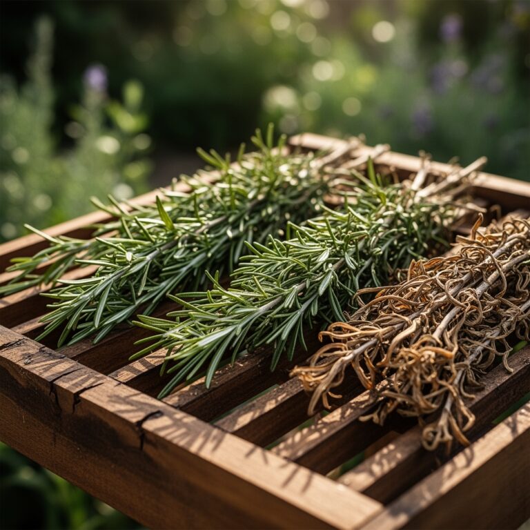 10 Best Ways How to Dry Rosemary Sprigs