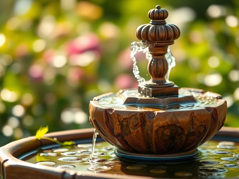 10 Simple Steps to Install a Garden Fountain
